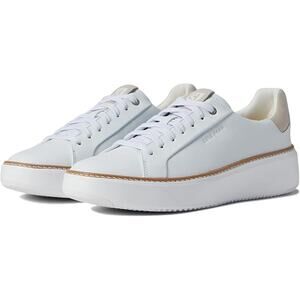 Cole Haan White Sneakers with Tan Accents